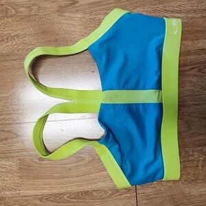 Champion C9 teal and green sports bra XS